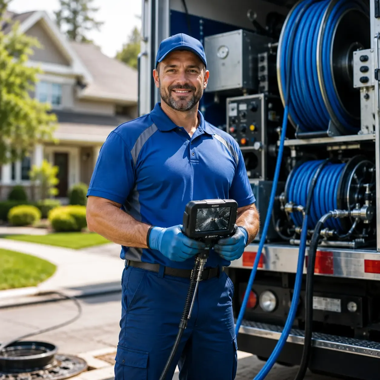 Local outdoor drain cleaning specialists in Centerville, TX